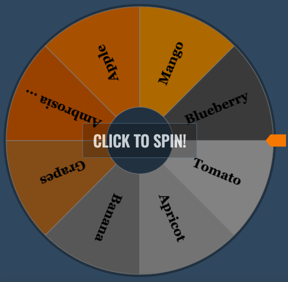the main wheel interface